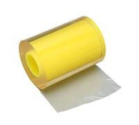 LIYJTK Watch Static Protective Film Tape High Transparency Anti Static Scratch Resistant PVC 100mm Width Yellow Watch Protective Film Tape