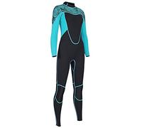 LIYJTK Women Diving Swimming Surfing Neoprene Wetsuit 2MM Warm Full-Body Suit for Water Sports Adult M/L/XL Black Pink (XL)