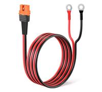 liyoe 12AWG XT60i Female to O Ring Connector for RC Battery Solar Portable Power Power Station and Solar Panel 100CM