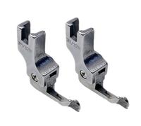 liyoe 2Pcs Narrow Guide Presser Foot Industrial Lockstitch Sewing Machine Feet Zipper Universal Presser Feet Easy Install Easy to Use,CR1/32NS(0.1)