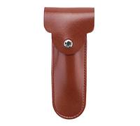 liyoe Case Travel Holder Manual Double Edge Safety Razors Container PU Leather Bag