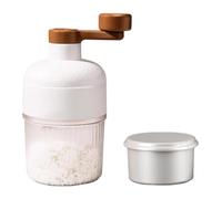 liyoe Ice Maker Manual Ice Crusher,Snow Cone Machine Household Mini Portable Ice Shaver for Snow Cone, Shaved Ice