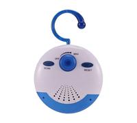 liyoe Waterproof Shower Radio, Mini Portable FM Radio Built in Speaker for Bathroom Kitchen, Boating, Hiking, Shower Speaker