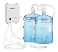 LIYUAN Bottle Water Dispensing System with Double Inlets 5 Gallon Water Jug Pump 5Gal Electric Water Dispenser Automatic Refrigerator Ice Maker Water Dispenser Pump for Home and Kitchen