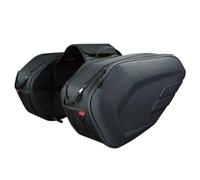 LIYUWNB C Universal Motorcycle Pannier Bags Luggage Saddle Bags Side Storage Fork Travel Pouch Box Motorcycle Side Helmet Riding Packing Bag(Oxford and Plastic)