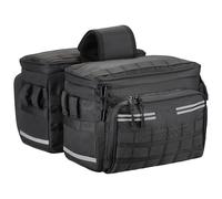 LIYUWNB Motorcycle Saddlebags Compatible with Softail for Dyna for Sportster for Cruiser Dirt Motorcycles Saddlebag Side Bag Storagebag Toolbag 15L Duffelbag Universal