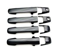 LIYUWNB Outer Door Handle Cover Compatible with Suzuki for Hustler MR52S MR92S 2020 2021 2022 Car Door Handle Cover Car Accessories Car Exterior Door Handle Decoration Shell