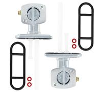 LIYYDS 2Pcs Fuel Gas Petcock Valve Tank Switch Compatible with Yamaha 15A 21V 23F 2GU 2HR 2KF 3FY 3JN 3RW 3Y1 43F 4DP 4WM 4X8 5GH 5GT 5KM 5LP 5TG 5Y1 24500 00 01 02 03 10 11 20 00 44300 07G00 51023