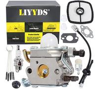LIYYDS Carburetor Kit Compatible with Echo Part C1U-K68 ES-210 ES-211 PB-200 PB-201 Little Wonder 9555 Mantis Blower Shredder Vacuum A021000533 Shred 'N' Vac Handheld Blower Carb