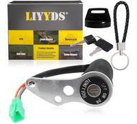 LIYYDS Ignition Key Switch Compatible with Suzuki DRZ400 DRZ400E DR-Z400 DR-Z400 SM 37110-29F00