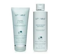 Líz EārIe Cleanse Polish & Instant Boost Skin Tonic | 100mL+200mL NO Cloth