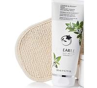 LIZ EARLE CLEANSE AND POLISH BODY NEROLI GENTLE MITT CLEANSER WITH NATURAL NEROLI + mitt