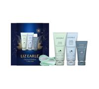 Liz Earle Cleanse & Hydrate Collection Gift Set | Hot Cloth Cleanser, Rose & Lavender Cleanser, Hydrating Night Cream & Cloths | Premium Skincare Gift for Women