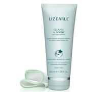 Liz Earle Cleanse & Polish Hot Cloth Cleanser 200ml Full Size & 2x Cotton Cloths