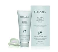 Liz Earle Cleanse & Polish™ Hot Cloth Cleanser Starter Kit for All Skin Types with Rosemary, Chamomile, Cocoa Butter and Eucalyptus Essential Oil, 200ml