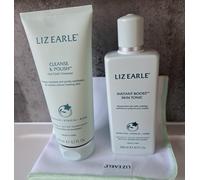 Liz Earle Cleanse & Polish Hot Cloth Face Cleanser & Instant Boost Tonic 200mls