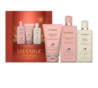 Liz Earle Glow & Refresh Collection, Cleanse & Glow Cleanser, Smooth & Glow Toner, Eyebright Eye Lotion, Skincare Gift Set