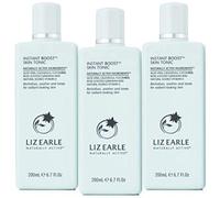 Liz Earle Instant Boost Skin Tonic 3 x 200ml Bottle A Face Moisturiser To Repair Sensitive Cleanse Skin