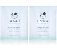 Liz Earle Pure Cotton Cloths, Gently Exfoliates & Buffs Away Impurities, Double Woven, 100% Cotton, 4 pack