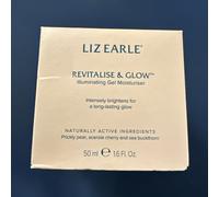 Liz Earle Revitalise & Glow Illuminating Gel Moisturiser 50ml New & Boxed ❤️