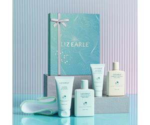 Liz Earle Skincare: Cleanser & Cloth. Tonic. Eye Lotion. Cream GIFT SET
