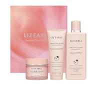 Liz Earle Skincare Collection Set, Cleanse & Glow Cleanser, Smooth & Glow Toner, Revitalise & Glow Moisturiser