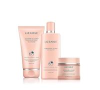 Liz Earle Skincare Set, Cleanse & Glow Gel Cleanser, Smooth & Glow Exfoliating Tonic, Revitalise & Glow Gel Moisturiser, 3 Piece Collection