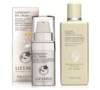 Liz Earle Superskin Eye Cream 15ml and Eye Bright 150ml Duo