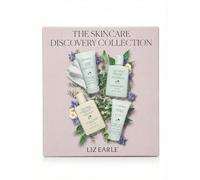 Liz Earle The Skincare Discovery Collection Gift Set, Hot Cloth Cleanser 30ml, Skin Tonic 50ml, Eye Lotion 50ml, Light Cream 15ml with Cotton Cloth