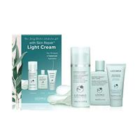 Liz Earle Your Daily Routine Introduction Gift Kit - Skin Repair Light Cream Gift Set Of Cleanse & Polish Hot Cloth Cleanser 50ml, Instant Boost Skin Tonic 50ml, Skin Repair Light Cream 15ml + Cloth