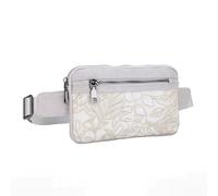 Liz Soto Mia Fanny Pack Crossbody Bags for Women - Vegan Leather Crossbody Belt Bag, Convertible Waist Pack for Travel, Bone