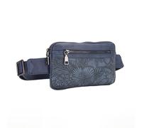 Liz Soto Mia Fanny Pack Crossbody Bags for Women - Vegan Leather Crossbody Belt Bag, Convertible Waist Pack for Travel, Navy