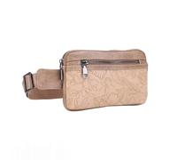 Liz Soto Mia Fanny Pack Crossbody Bags for Women - Vegan Leather Crossbody Belt Bag, Convertible Waist Pack for Travel, Sand