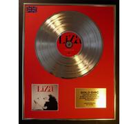 Liza Minelli Cd Gold Disc Record Limited Edition Gold Confessions