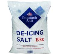 Lizaa "10kg White De-Icing Salt - Grit for Snow, Ice, and Rock - Clear Driveway, Road, Pathway, Steps - Winter Safe"