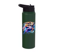 Lizard Blue Tongued Skink Stainless Steel Insulated Water Bottle