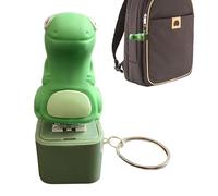 Lizard Button Keychain, Wallet Charm With Sound And Light, Rechargeable Keychains With Colorful Lights, For Adults, Office Desk Prank Presents