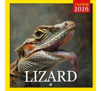 Lizard Calendar 2026: A Year of Fascinating Lizards in Nature's Landscapes