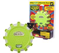 Lizard Flare AS-SEEN-ON-TV Flameless LED Road Flares, Road Side Emergency Kit for Vehicles, 360° Visibility, 9 Safety Modes, 15 LEDs, Magnet Sticks to Car, Hook, Hang or Stand, DOT Compliant