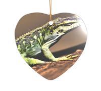 Lizard HD Print Wedding Gift Ideas for Couples, A Just Married Acrylic Christmas Tree Ornament