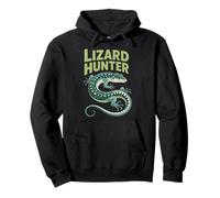 Lizard Hunter Enthusiast Uncovering Nature's Mysteries Pullover Hoodie
