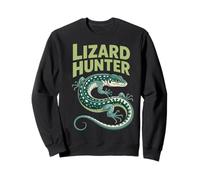Lizard Hunter Enthusiast Uncovering Nature's Mysteries Sweatshirt