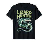 Lizard Hunter Enthusiast Uncovering Nature's Mysteries T-Shirt