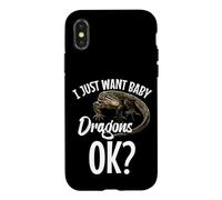 Lizard Keeper Reptile Lover Dragons Monitor Lizard Case for iPhone X/XS