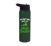 Lizard Keeper Reptile Lover Just One Green Basilisk Stainless Steel Insulated Water Bottle