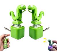 Lizard Keychain Sound,2 PCS Lizard Button Keychain,New Adults Keyboard Clicker Lizards Fidget Toys,Rechargeable Lizards Anxiety Relief Keychain Button Toy with Colorful Light,Decompression Toys-2 pcs