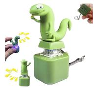 Lizard Keychain Sound, 2025 New Adults Keyboard Clicker Lizards Fidget Toy, Rechargeable Lizard Sound Keychain with Colorful Lights, Fun Portable Anxiety Relief Toym (1PCS)