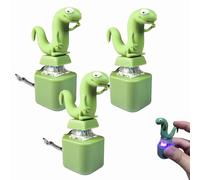 Lizard Keychain Sound, lizard button sound Keychain, 2025 New Adults Keyboard Clicker Lizards Fidget Toys, Lizards Fidgets Toy with Quacking Sound & Colorful Light, Clicky Fidgets Toy (3pcs)