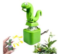 Lizard Keychain Sound, Rechargeable Lizards Anxiety Relief Keychain Button Toy, Fun Rechargeable Keychains with Colorful Lights, Portable Stress Reliever for Anxiety & Sensory Fun (1PC)