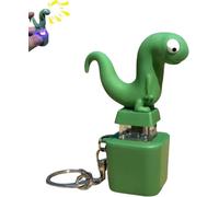 Lizard Keychain Sound,Rechargeable Lizards Button Fidget Toy,2025 New Adults Keyboard Clicker Fidget Toys,Fun Rechargeable Animal Keychains,for Office Travel Use